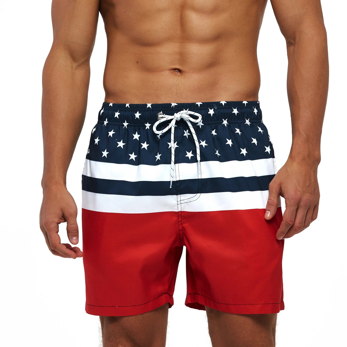 Rafael - Atmungsaktive Herren Badeshorts mit Funky Print