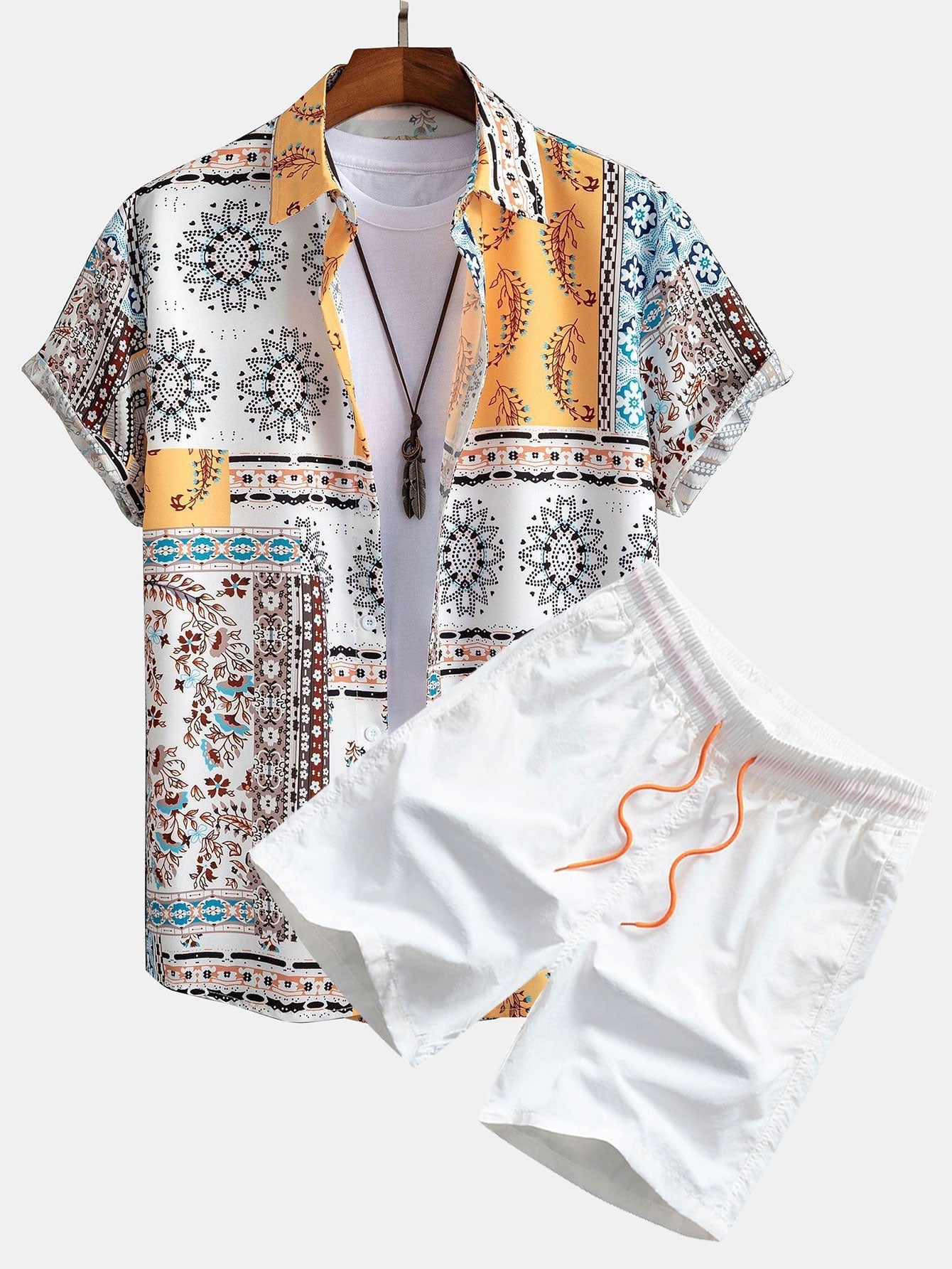 Memphis Summerset | Shirt und Badeshorts