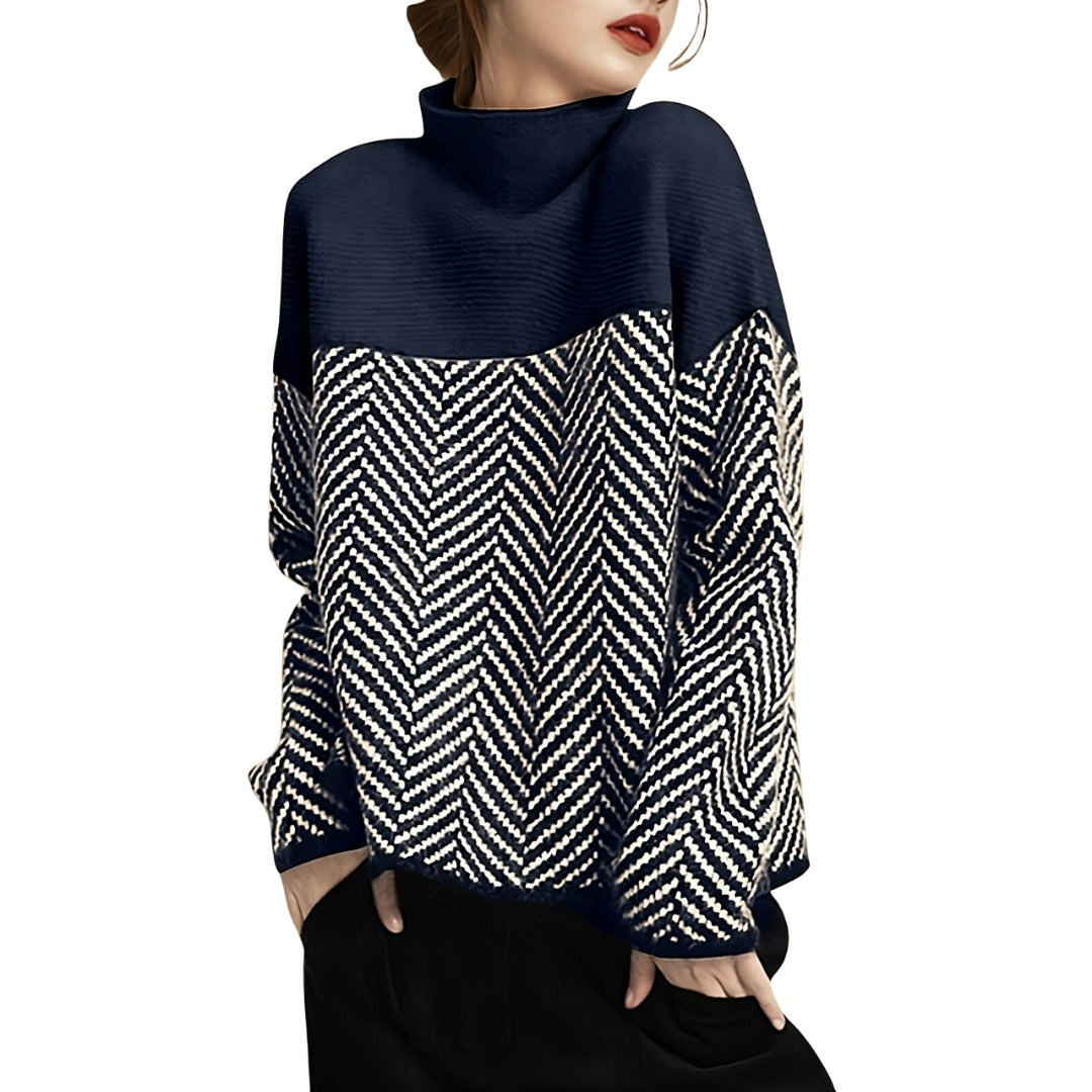 Gerta - Elegante Wolle Rollkragenpullover