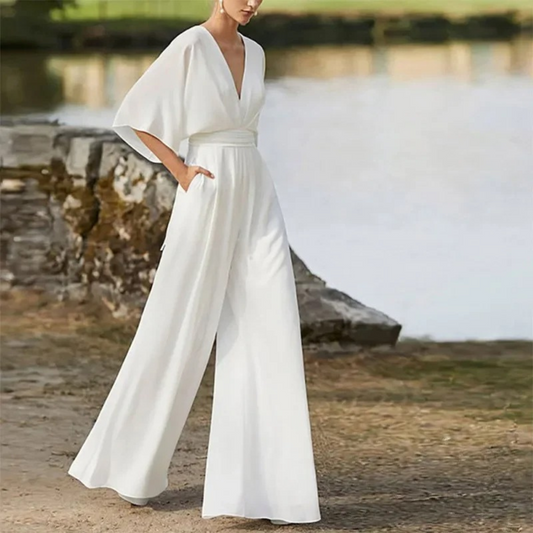 Floridza - Eleganter Jumpsuit mit weitem Bein