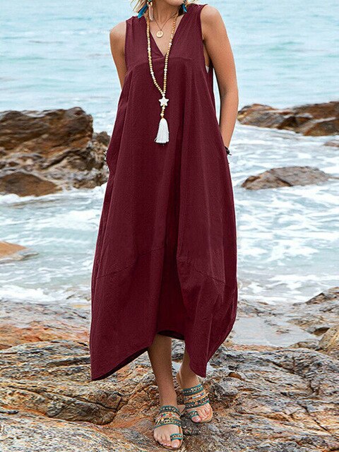 Irmengard - Sommer-Strandkleid