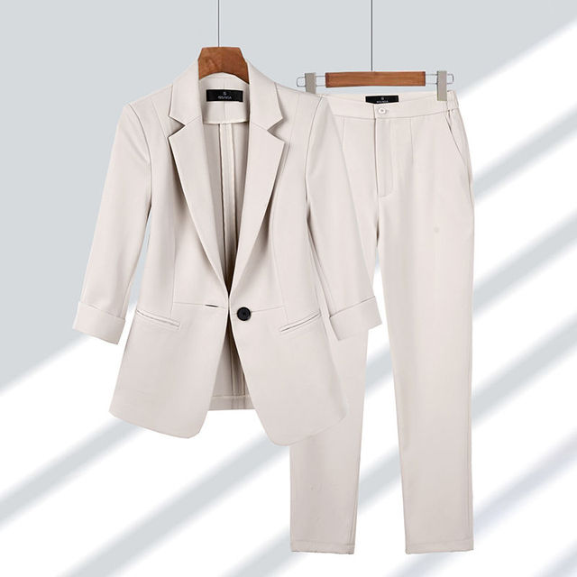 Emaly - Casual Blazer und hose set für Damen