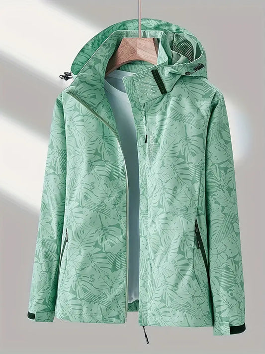 Sigrid - Damen Outdoor Jacke Wind- und Regenfest mit abnehmbarer Kapuze