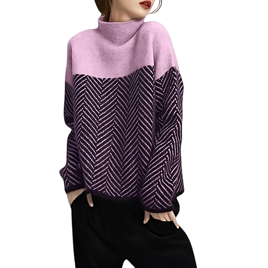 Gerta - Elegante Wolle Rollkragenpullover