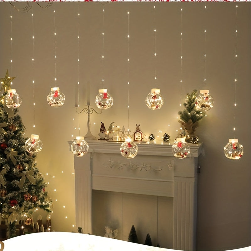 GlowCurtain - LED-Vorhanglichter für Weihnachtsdeko