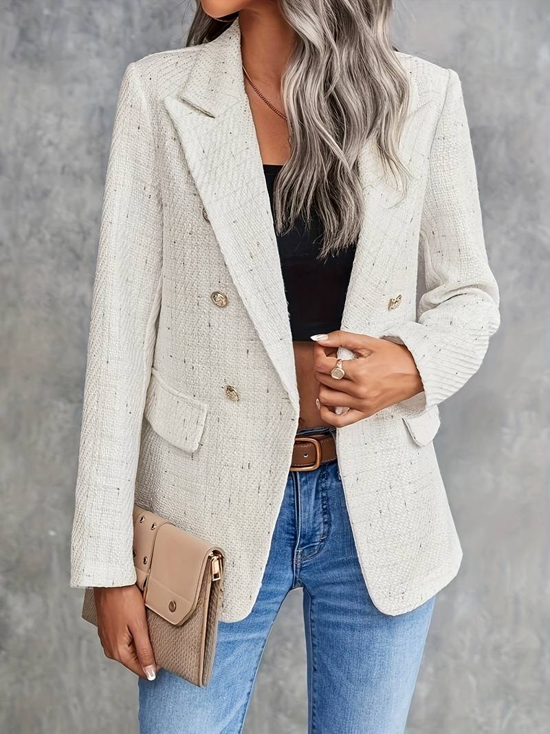 Brunhilde – Langärmliger Blazer mit Reverskragen