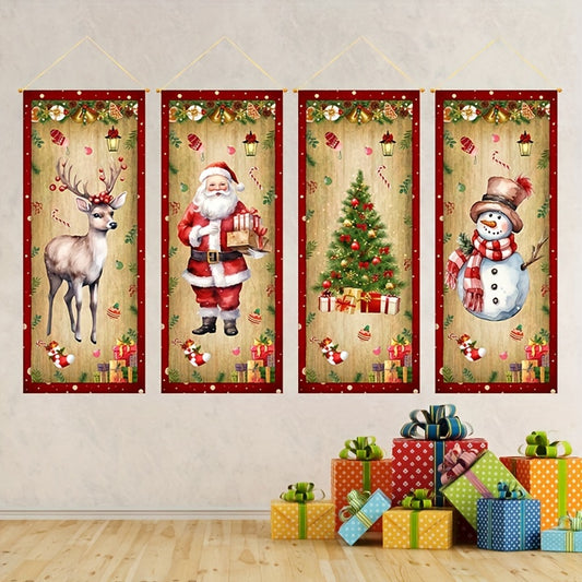 CheerBanners - Vintage Weihnachtsdekoration für drinnen