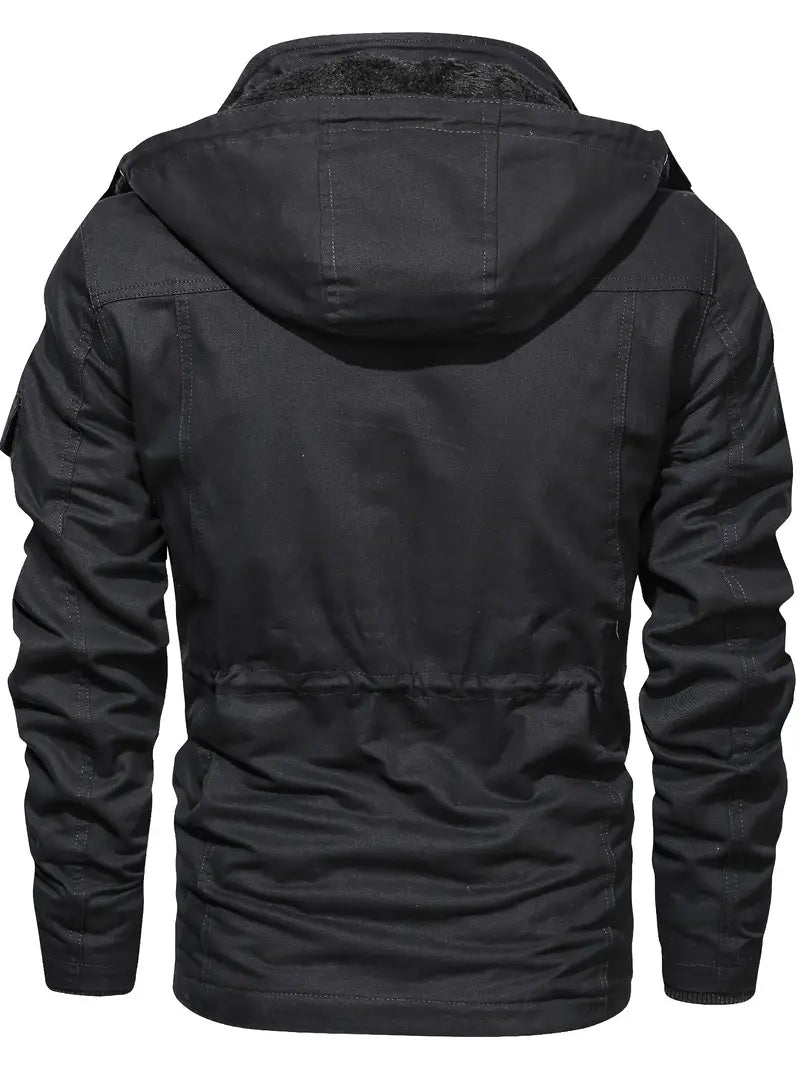 Ernst - Herren Fleece-Kapuzenjacke