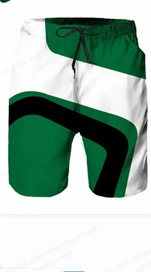 Dennis - Herren Badehose mit Moto Sport Druck