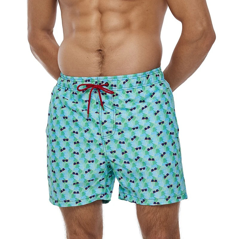 Rafael - Atmungsaktive Herren Badeshorts mit Funky Print