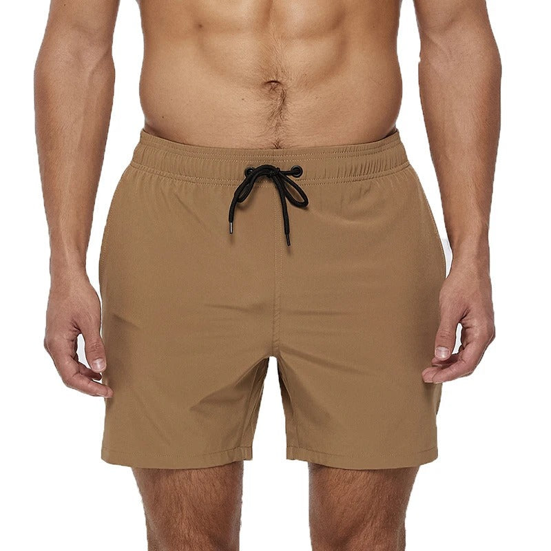 Noah - Einfarbige Herren Badeshorts mit elastischem Bund