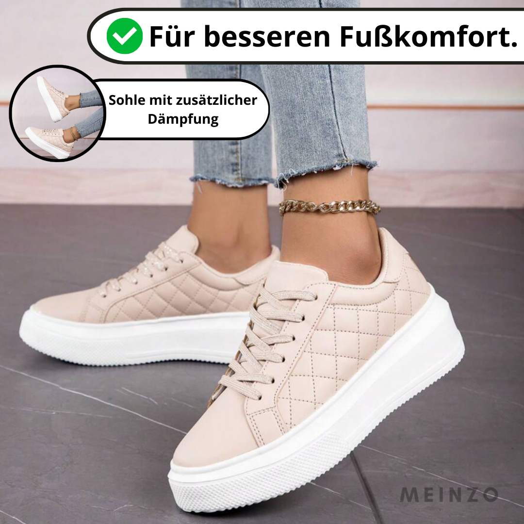 Gucc Sneakers | Damen Sneaker mit orthopädischem Charme