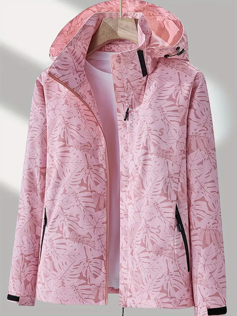 Sigrid - Damen Outdoor Jacke Wind- und Regenfest mit abnehmbarer Kapuze