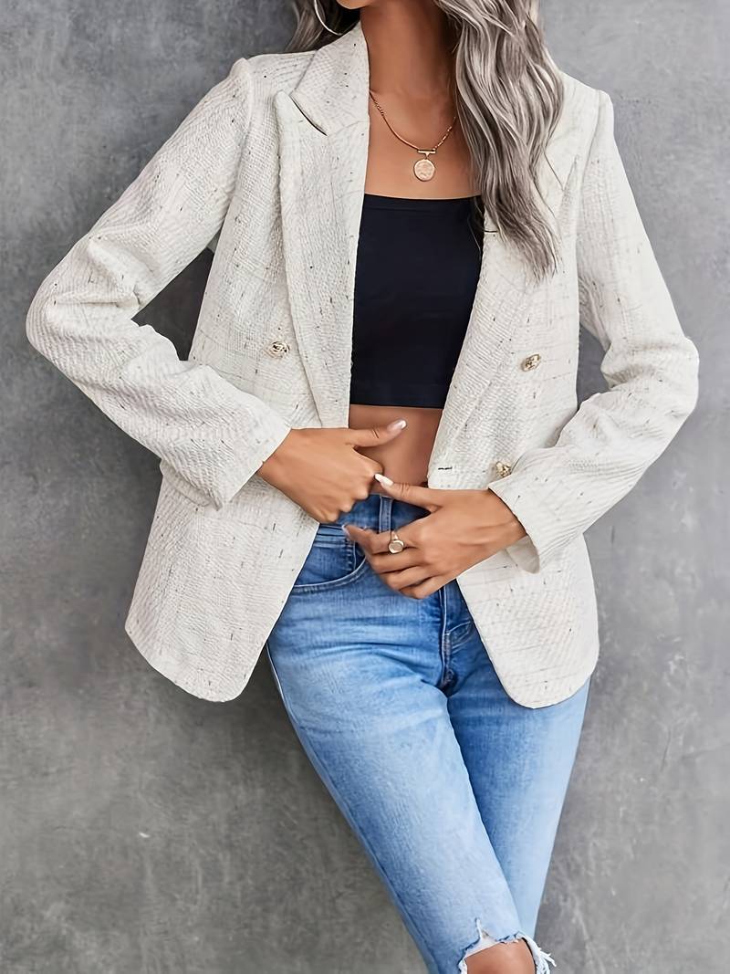 Brunhilde – Langärmliger Blazer mit Reverskragen