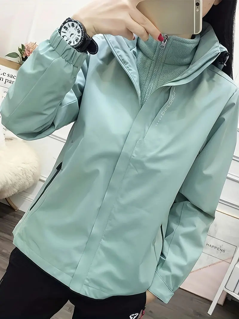 Leonie 3-in-1 Wanderjacke - Wasserdicht und vielseitig!