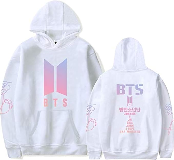 Bts Unisex Kapuzen-Sweatshirt Casual Hoodie Cosplay Jacke Top