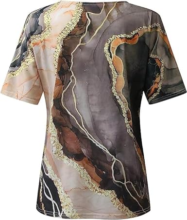 Lina - Originelles Damen-T-Shirt im Boho-Stil