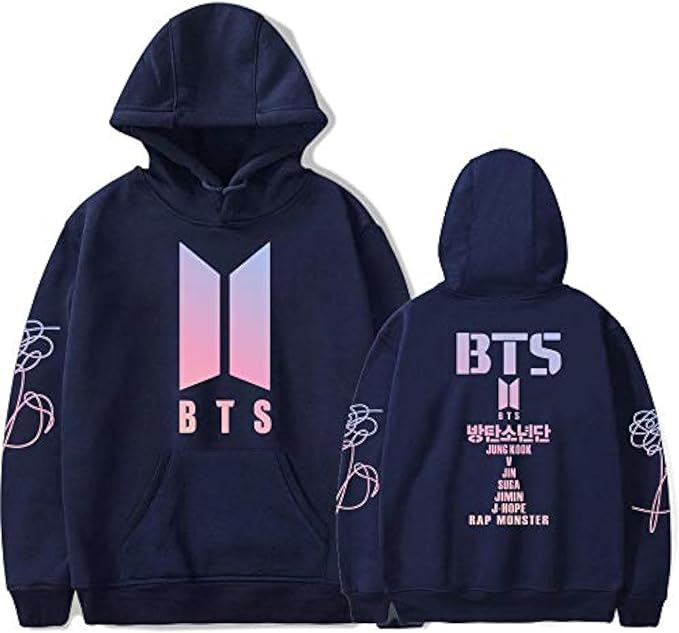 Bts Unisex Kapuzen-Sweatshirt Casual Hoodie Cosplay Jacke Top