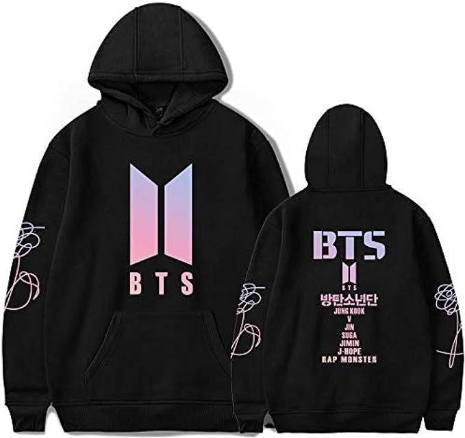 Bts Unisex Kapuzen-Sweatshirt Casual Hoodie Cosplay Jacke Top