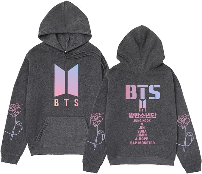 Bts Unisex Kapuzen-Sweatshirt Casual Hoodie Cosplay Jacke Top