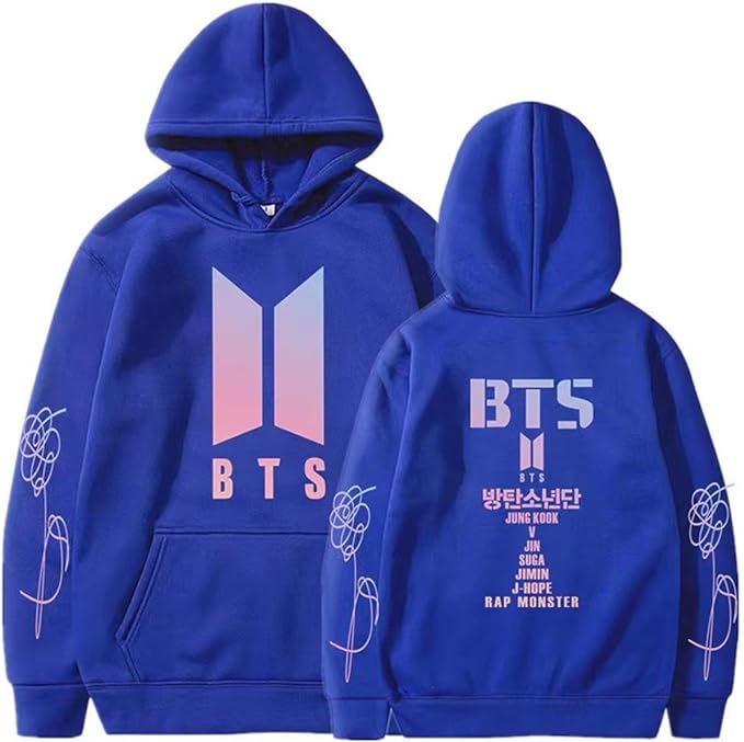 Bts Unisex Kapuzen-Sweatshirt Casual Hoodie Cosplay Jacke Top