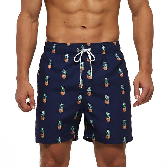 Rafael - Atmungsaktive Herren Badeshorts mit Funky Print