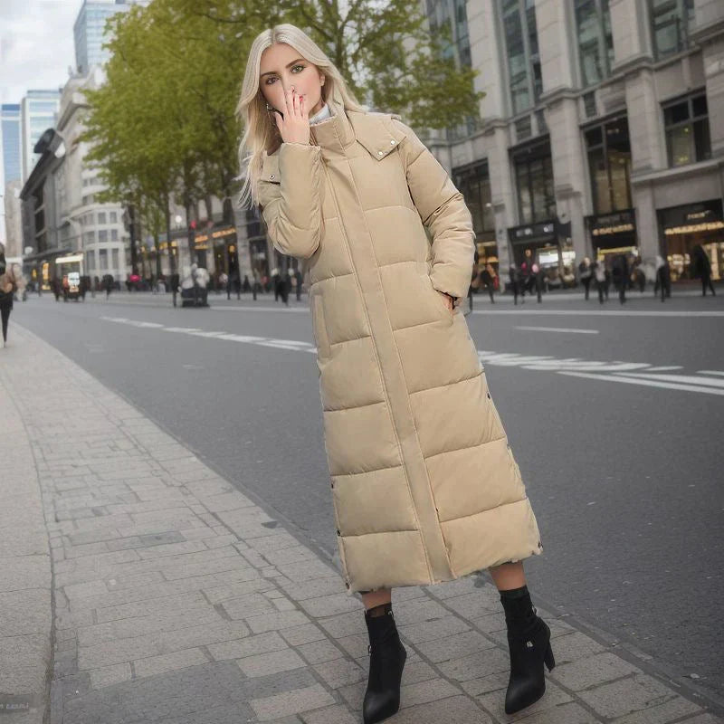 Veronika - Lange Winterjacke für Damen