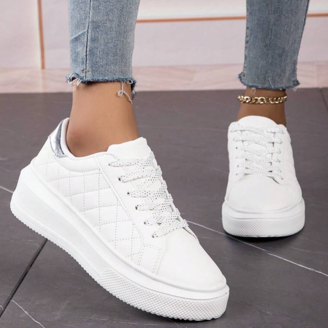 Gucc Sneakers | Damen Sneaker mit orthopädischem Charme