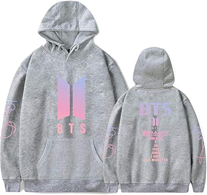 Bts Unisex Kapuzen-Sweatshirt Casual Hoodie Cosplay Jacke Top