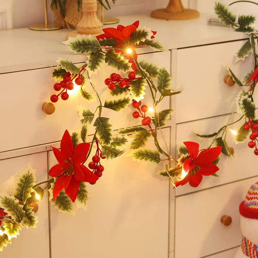 DoorCharm - Weihnachts-Eckschild aus Holz