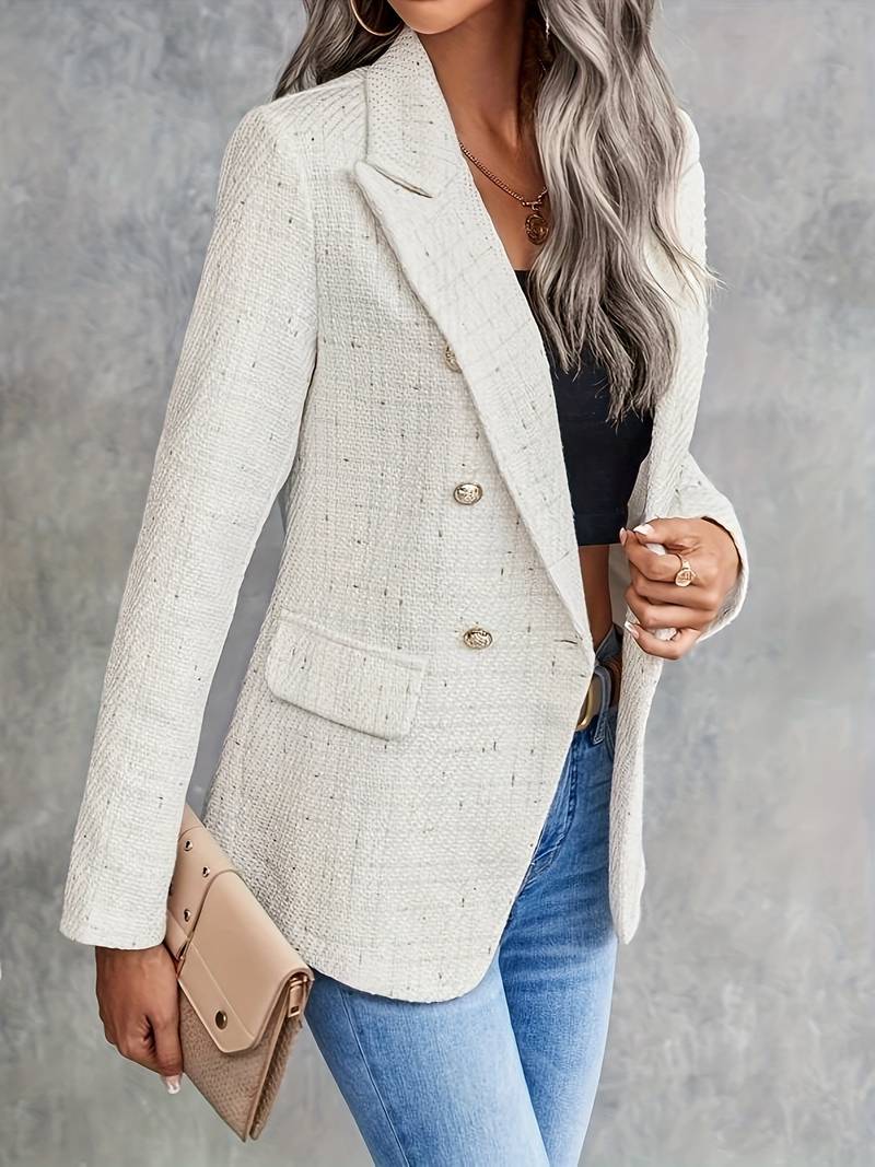 Brunhilde – Langärmliger Blazer mit Reverskragen