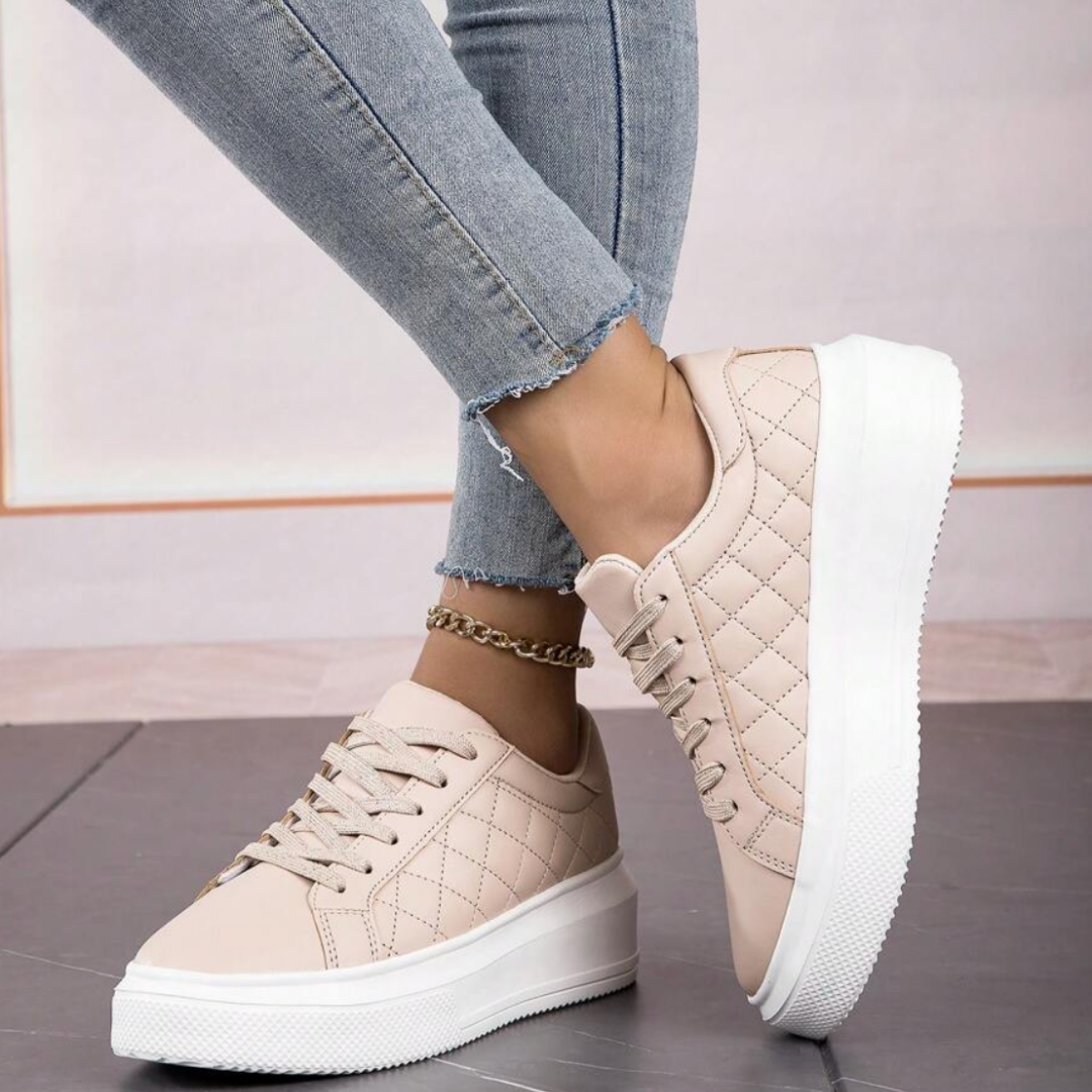 Gucc Sneakers | Damen Sneaker mit orthopädischem Charme