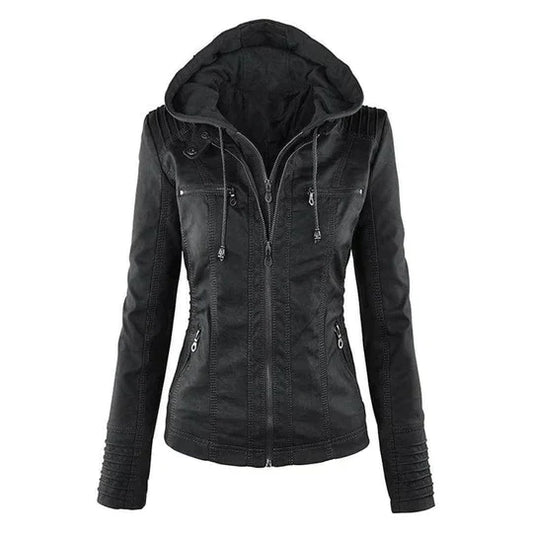 Hildburg - Elegante Premium Lederjacke für Damen