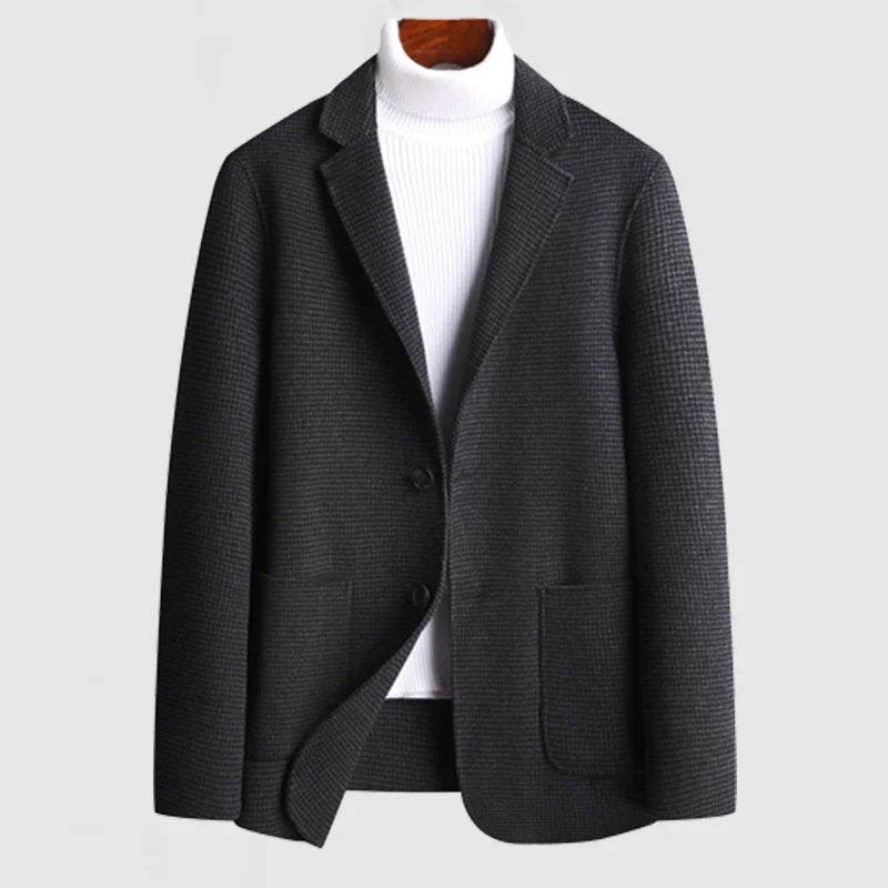 Herbert Elite Wolle Karo-Blazer