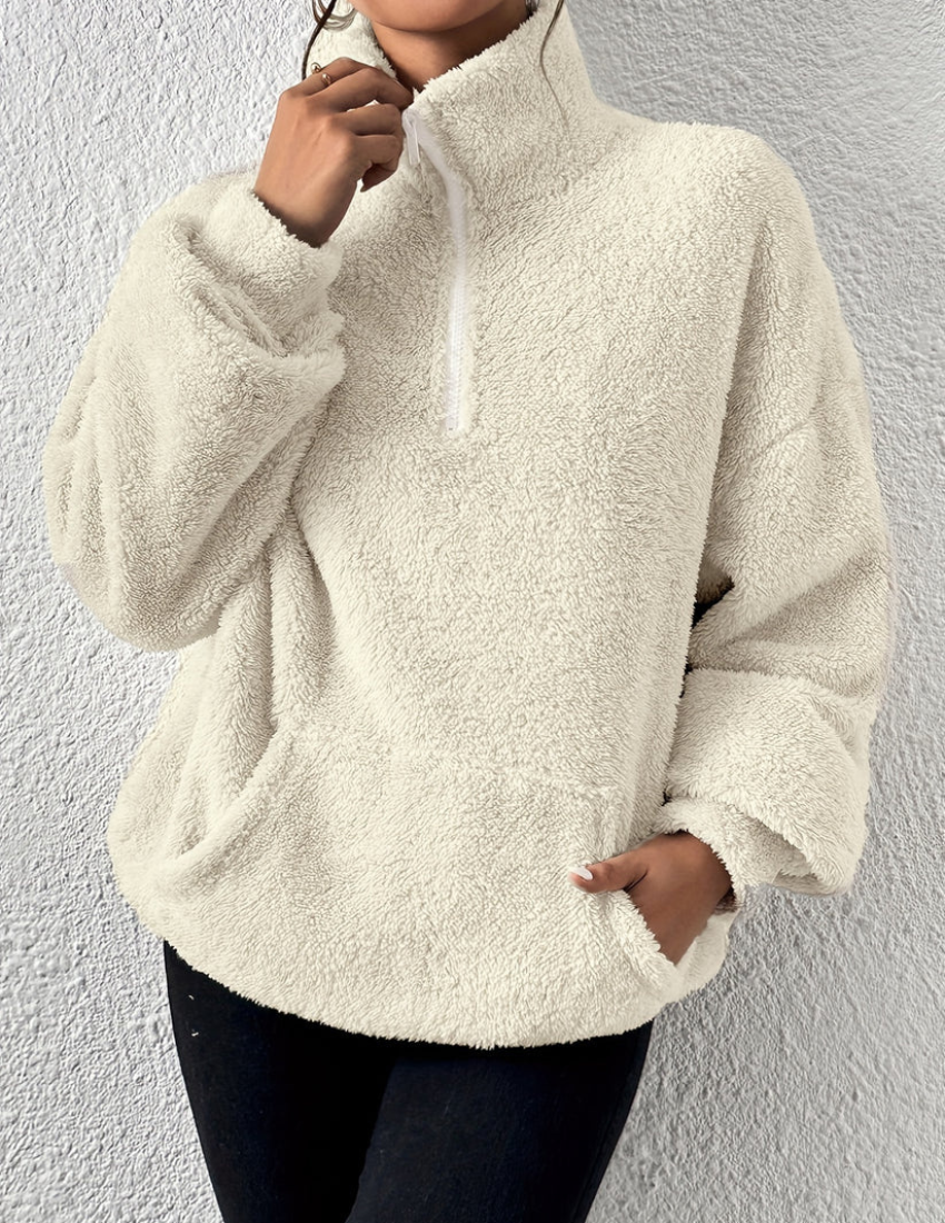 Veridiana - Flauschiger Fleece-Pullover