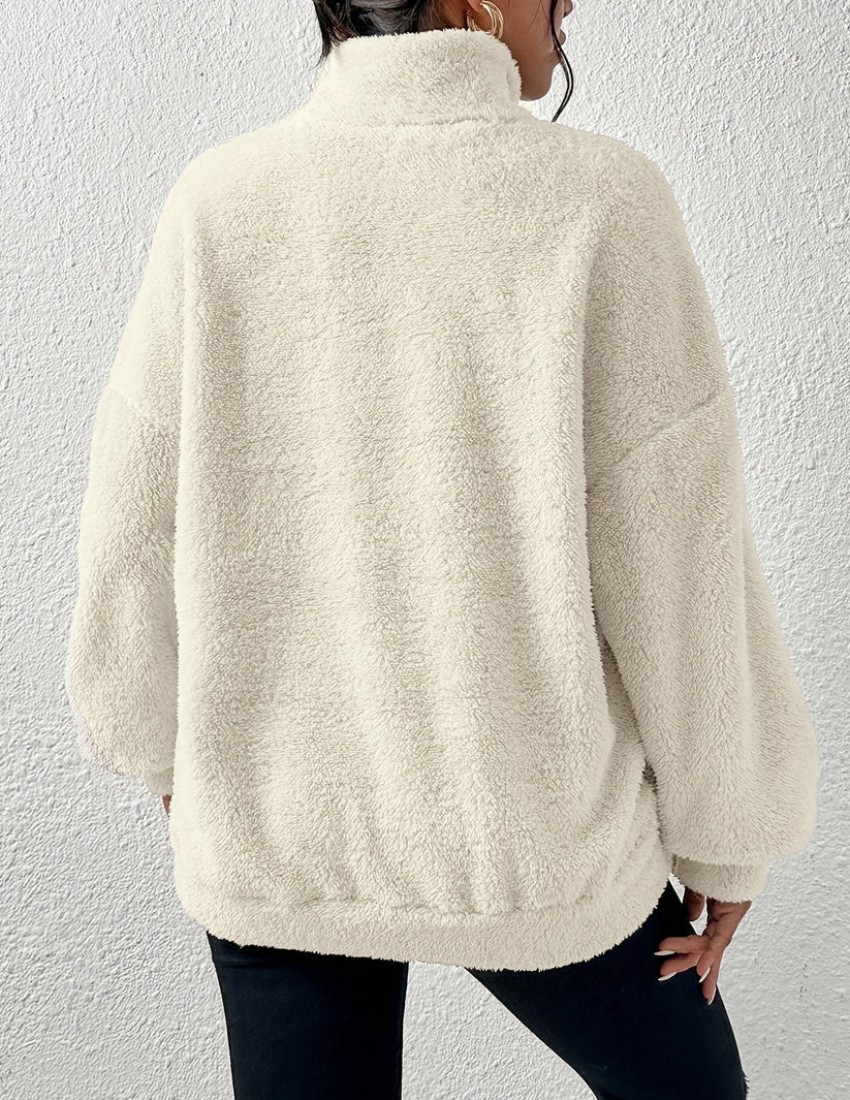 Veridiana - Flauschiger Fleece-Pullover