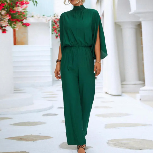 Leonie - Eleganter Langarm-Jumpsuit