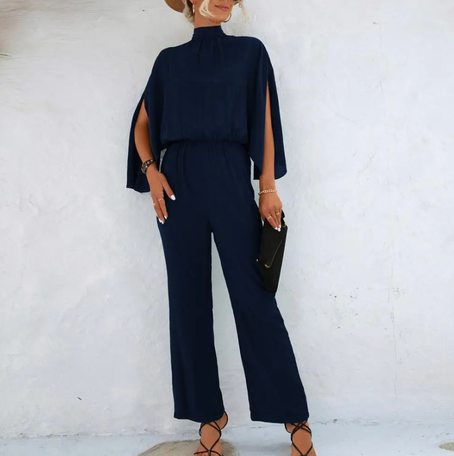 Leonie - Eleganter Langarm-Jumpsuit