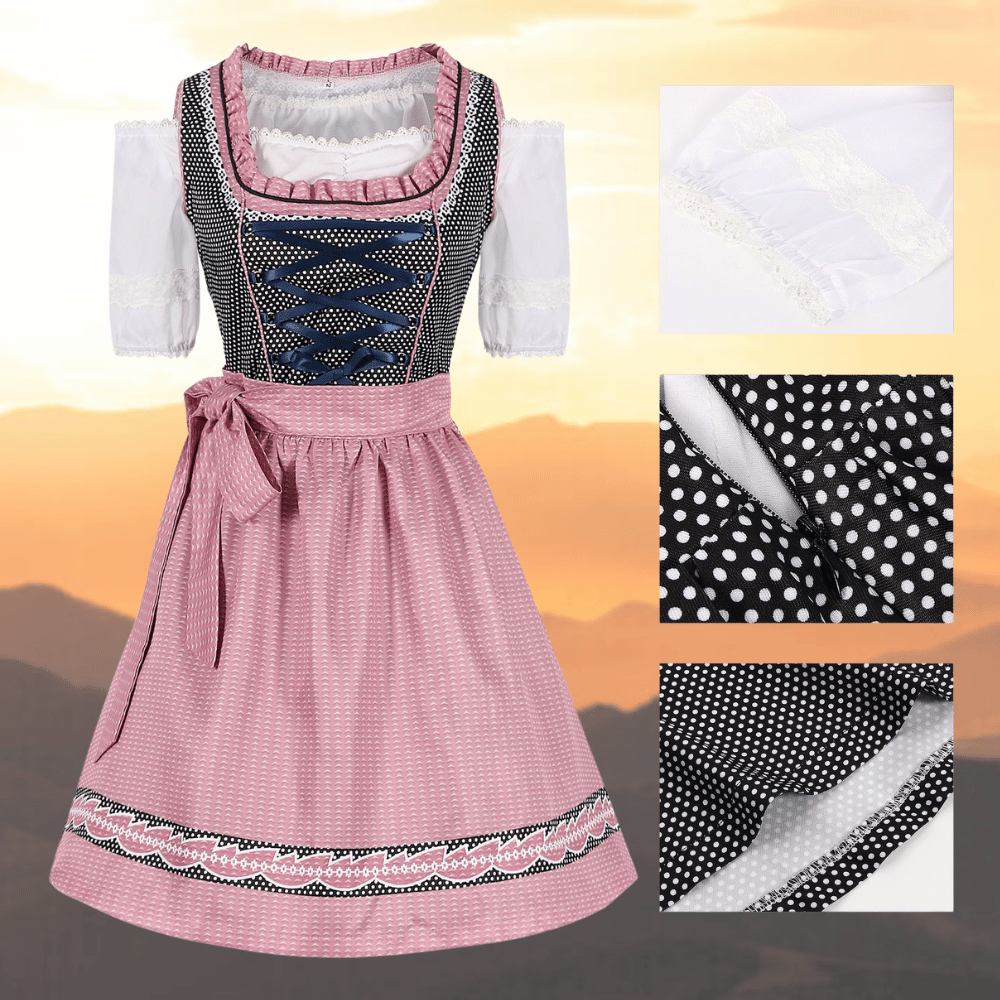 Nora - Einzigartige Tracht für Damen mit Schürze und Bluse