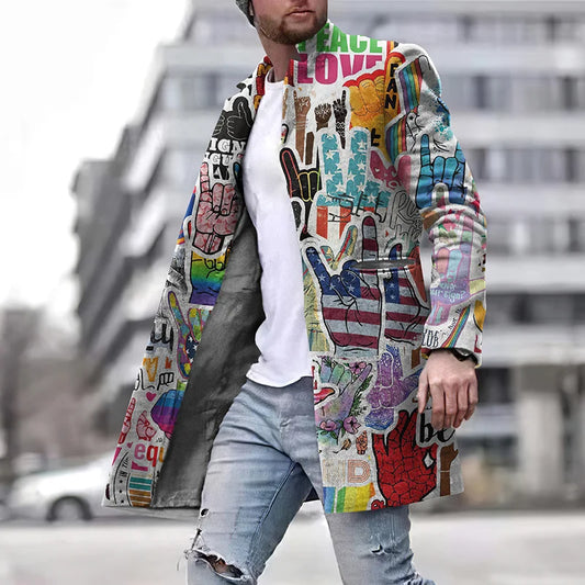 Jürgen - Street-art Jacke für Herren