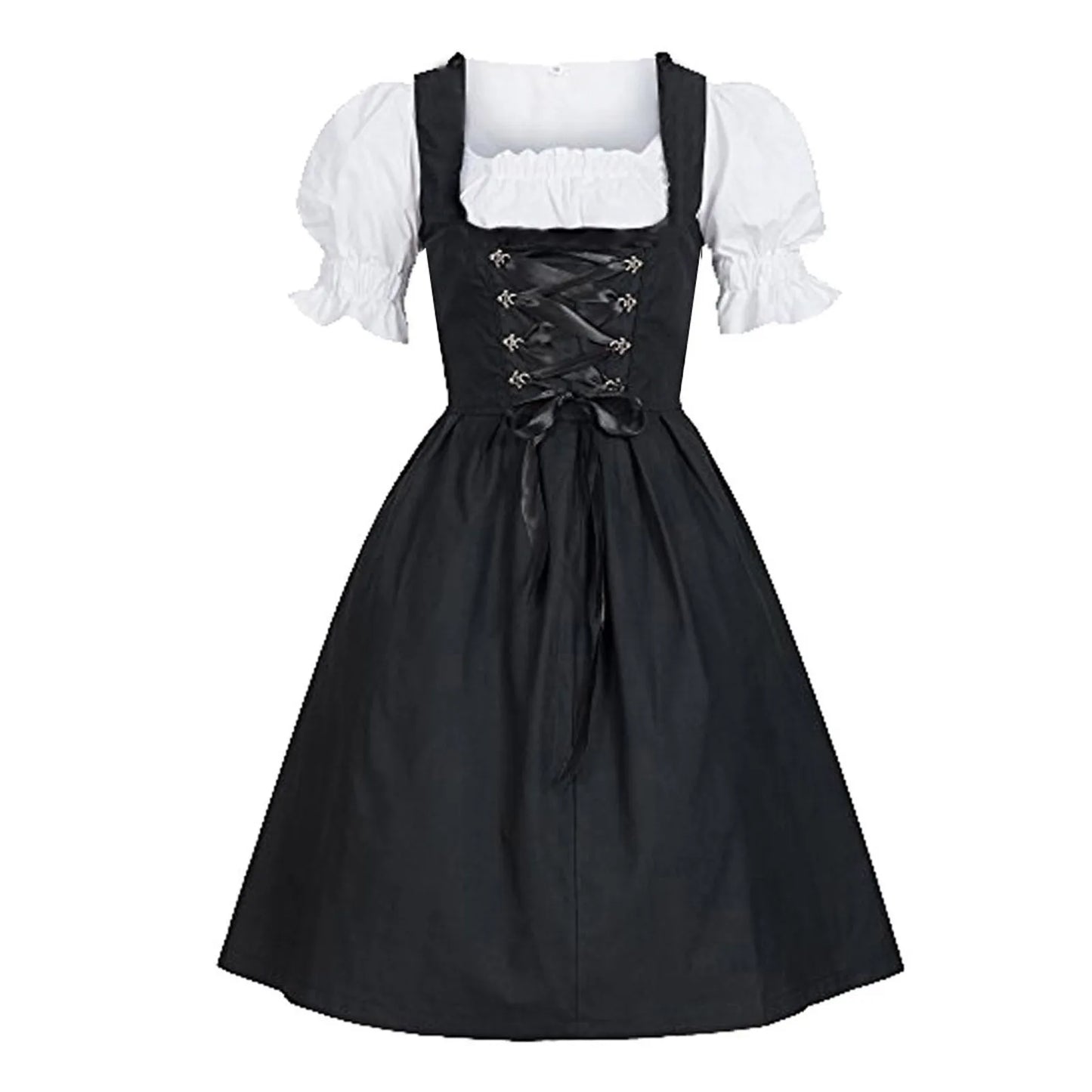 Emilia - Dirndl Bayerisches Oktoberfest Trachtenkleid mit Schürze