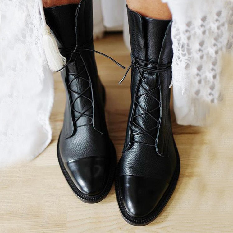 Odessa - Klassische Vintage-Stiefel für Damen