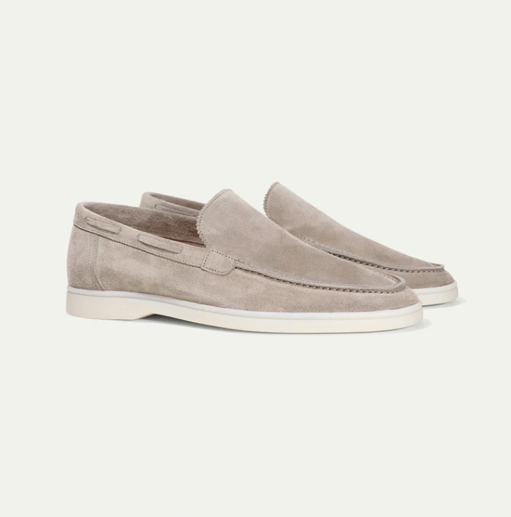 Bastian - Stylische leder-loafer für herren