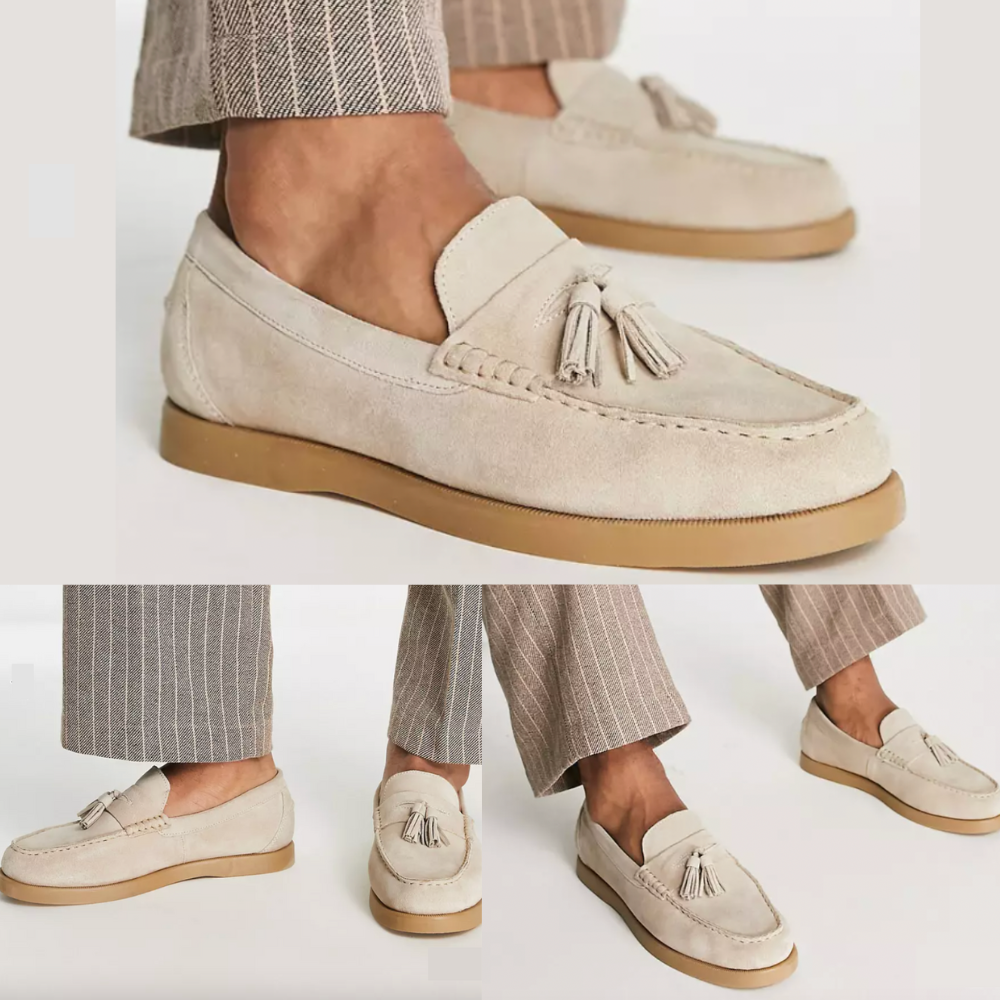 Malte - Super Stylische und Komfortable Leder Loafers für Männer