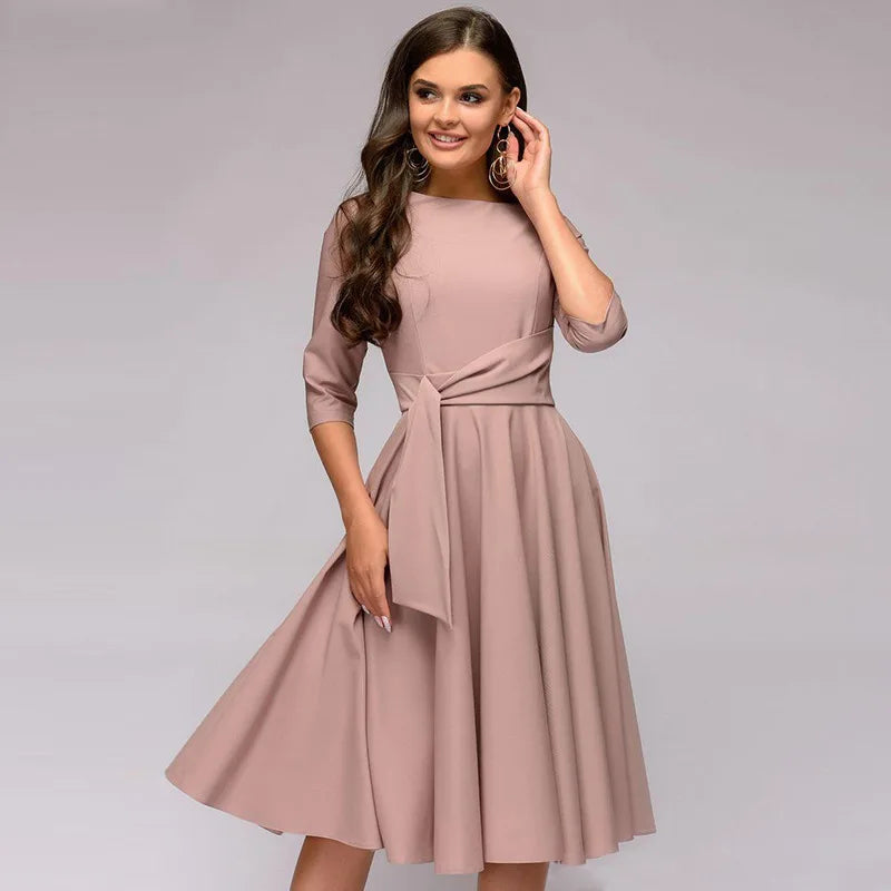 Wilma - Elegantes Swing Kleid