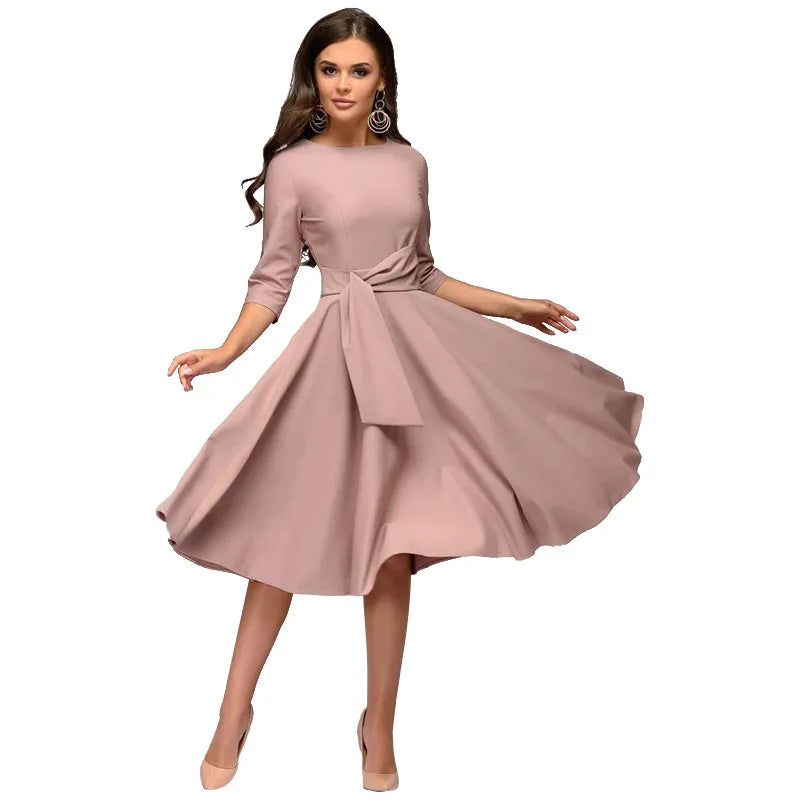 Wilma - Elegantes Swing Kleid