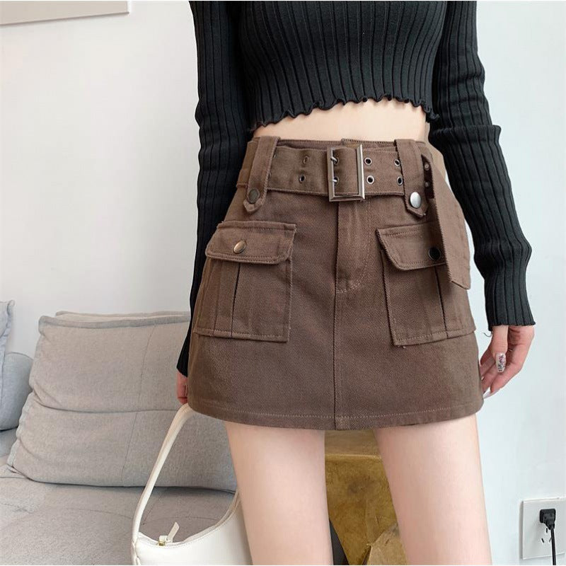 Isabelle's Eleganz Edge Gürtel-Cargo Skort