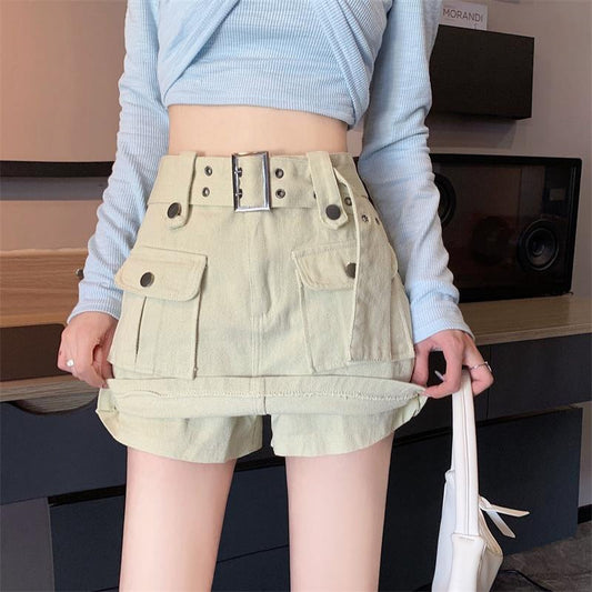 Isabelle's Eleganz Edge Gürtel-Cargo Skort