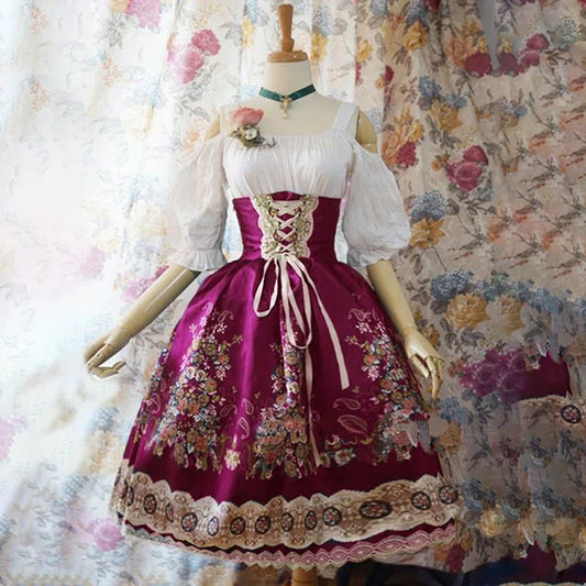 Pearlene - Bezauberndes Dirndlkleid für Oktoberfestspaß