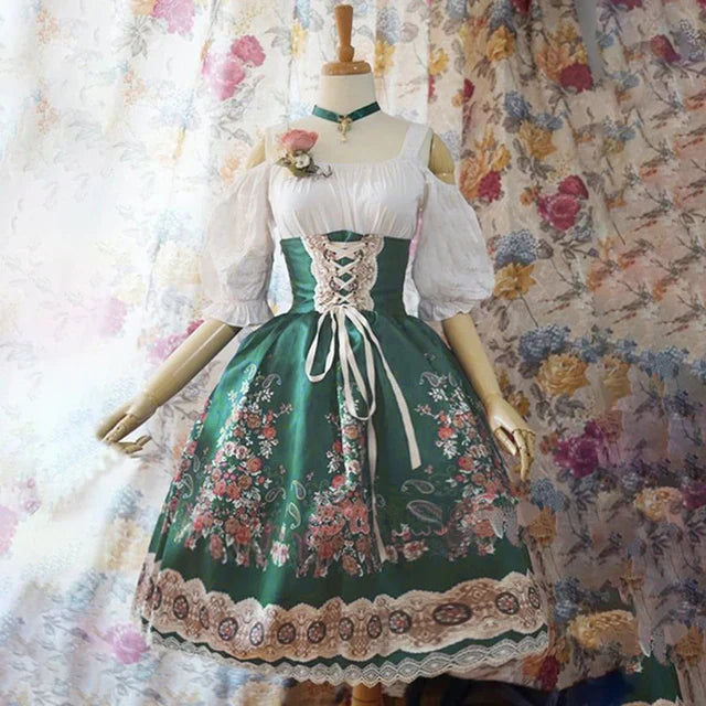 Pearlene - Bezauberndes Dirndlkleid für Oktoberfestspaß